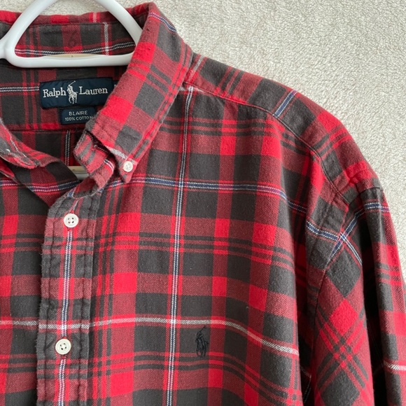Ralph Lauren ‘Blaire’ Flannel Shirt. - Picture 4 of 6